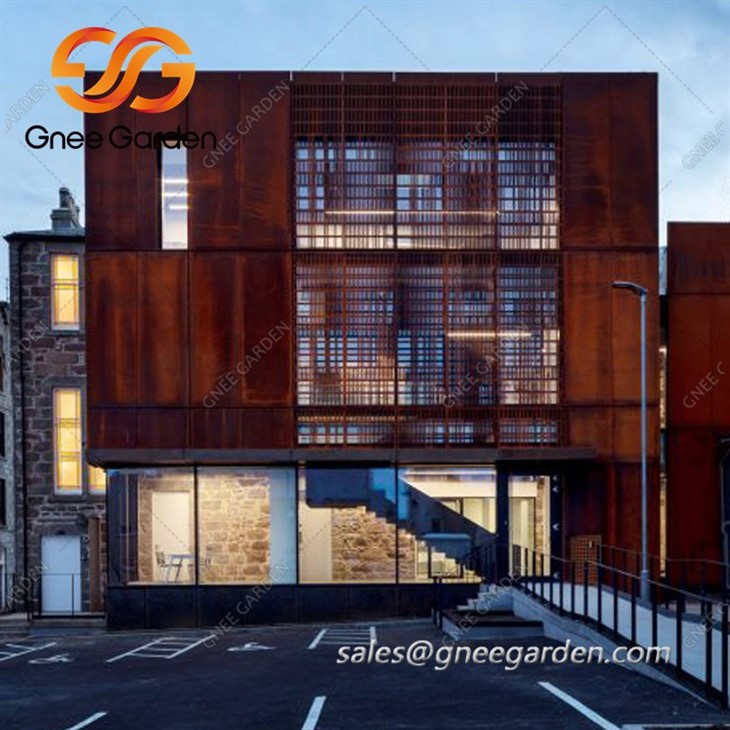corten facade