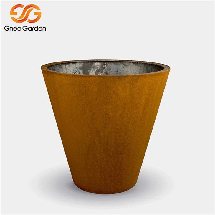 Corten Steel Portable Charcoal Bbq