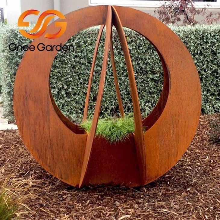 corten plant pots