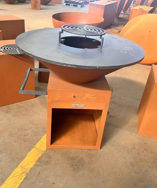corten steel bbq corten steel bbq