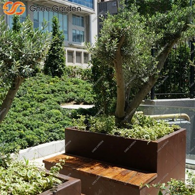 Moderne Pflanzer für Outdoor -Veranstaltungsdekorationen